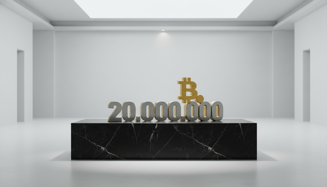 O Marco da Escassez: O 20º Milionésimo Bitcoin